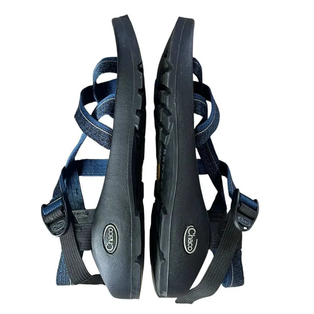 Chaco Z/2 Classic Sandals Slip On Strappy Sporty Hiking Navy Blue Mens 10